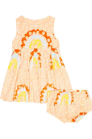 Stella McCartney Bebé - set de vestido y bragas de algodón