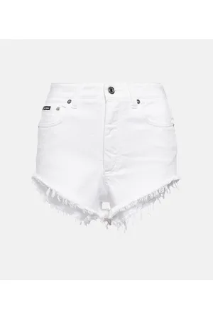 Dolce & Gabbana Portofino shorts de algodón y seda