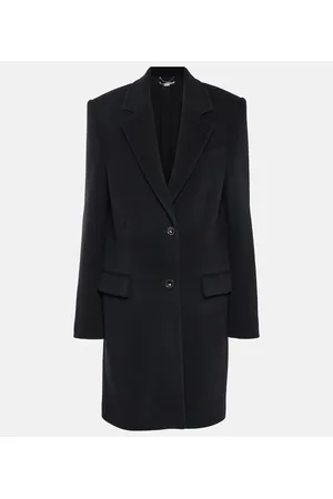 Stella McCartney Abrigo cruzado de lana