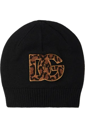 Dolce & Gabbana Gorro de lana virgen con logo
