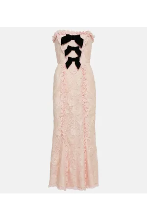 Alessandra Rich Vestido de fiesta con lazo