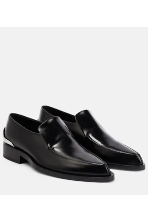 Jil Sander Mocasines de piel con adornos