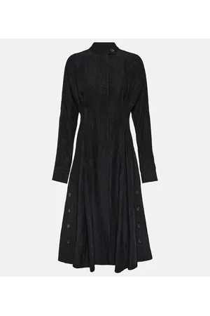 Proenza Schouler Vestido midi de satén