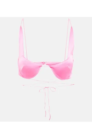 ALEX PERRY Bralette Pierce de satén