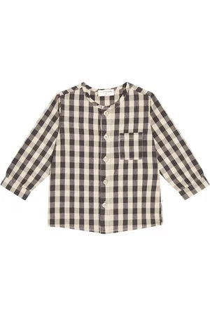 1+ IN THE FAMILY Bebé - camisa Henry de algodón a cuadros