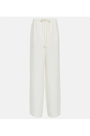 VALENTINO Pantalones anchos de seda