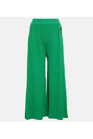 Stella McCartney Culottes de punto acanalado