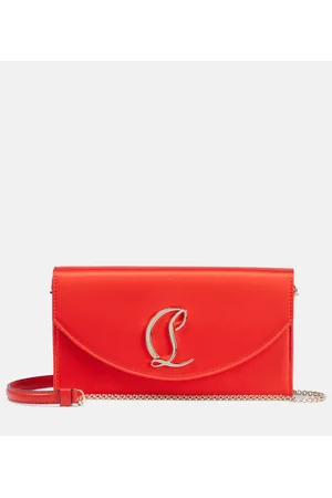 Christian Louboutin Clutch Loubi54 Small de satén