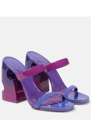 OFF-WHITE Sandalias Shade Meteor de charol
