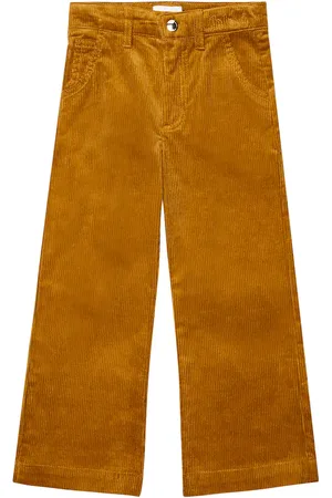 Chloé Chloé Kids Pantalones de pana de algodón