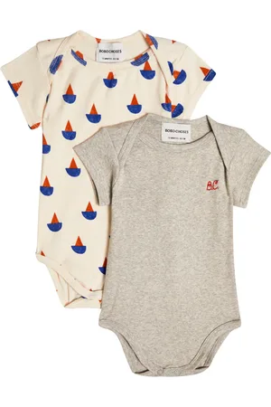 Bobo Choses Bebé - set de 2 bodies en mezcla de algodón