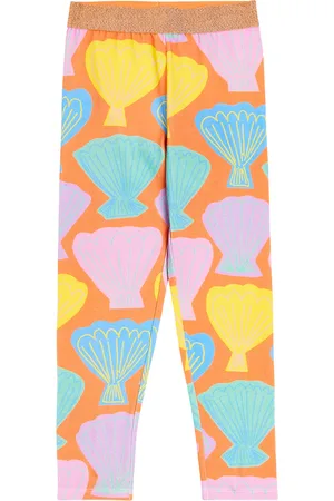 Stella McCartney Leggings en mezcla de algodón estampados
