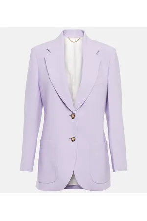Victoria Beckham Blazer de botonadura simple