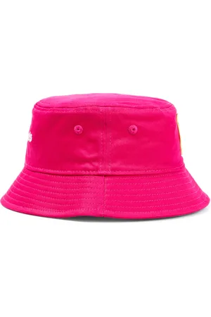 Palm Angels Sombrero de pescador de algodón con logo