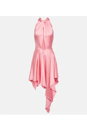 Stella McCartney Vestido asimétrico con aberturas