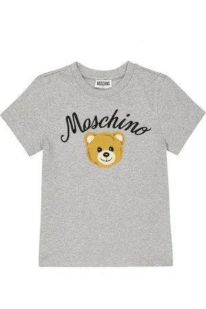 Moschino Camiseta de jersey de algodón bordada