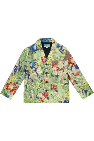 Kenzo Chaqueta de algodón floral