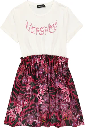 VERSACE Vestido con estampado