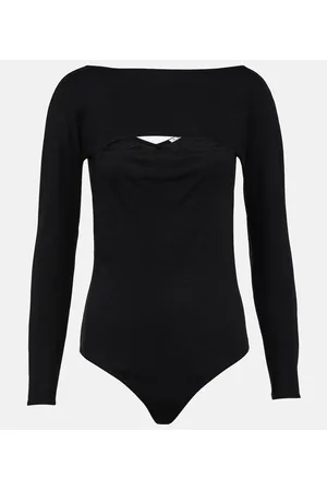 Wolford Body de lana con aberturas
