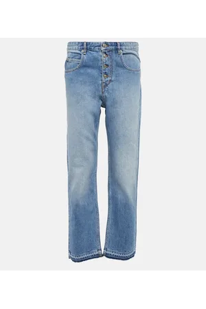 Marant Etoile Pantalones ajustados Belden de tiro alto