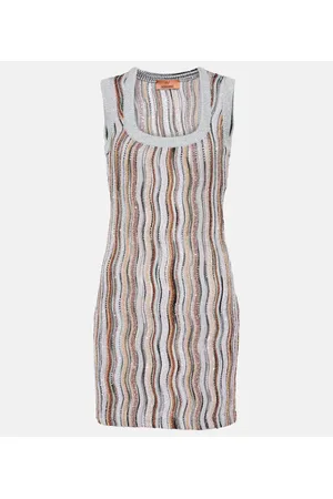 Missoni Vestido corto en zigzag