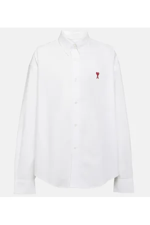 Ami Camisa oversized Ami De Cœur de algodón
