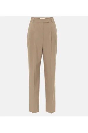 The Frankie Shop Pantalones anchos Bea de tiro alto