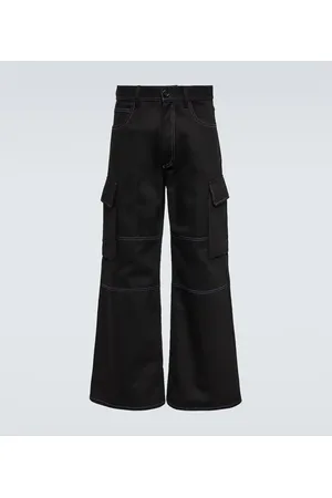 Marni Pantalones cargo en gabardina de algodón