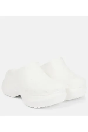Balenciaga X Crocs mules con plataforma