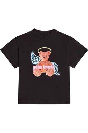 Palm Angels Camiseta de jersey de algodón estampada