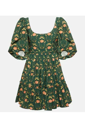Agua by Agua Bendita Vestido Delirio Esotérico de algodón