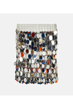 Paco rabanne Minifalda adornada