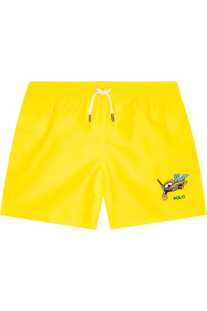 Ralph Lauren Bañador Traveler con logo bordado