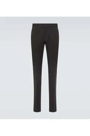 Ermenegildo Zegna Pantalones chinos en mezcla de algodón