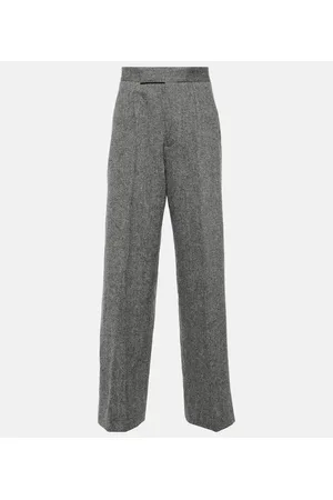 Vivienne Westwood Pantalones rectos de sastrería en lana