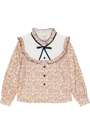 PAADE Blusa de algodón floral