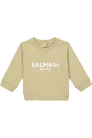 Balmain Bebé - sudadera en mezcla de algodón