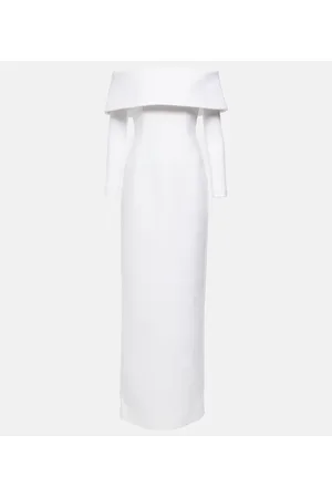 EMILIA WICKSTEAD Vestido largo Stephania de crepé