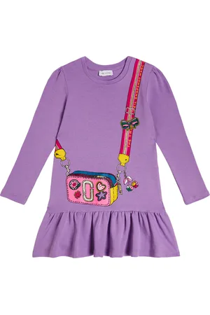 Marc Jacobs Vestido de algodón estampado