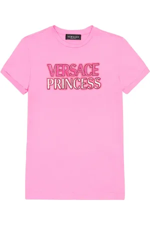 VERSACE Vestido de algodón estampado