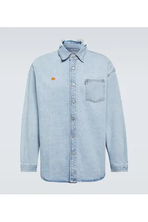ERL Sobrecamisa en denim