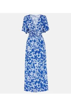 Heidi Klein Vestido midi Tuscany floral
