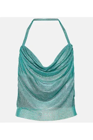 GIUSEPPE DI MORABITO Top halter adornado con cristales