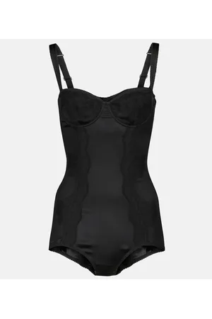 Dolce & Gabbana Body de satén con encaje