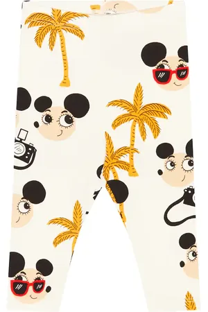 Mini Rodini Bebé - leggings Ritzratz en mezcla de algodón