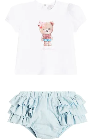 MONNALISA Bebé - set de camiseta y shorts