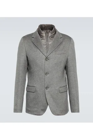 HERNO Blazer Layered de cachemir