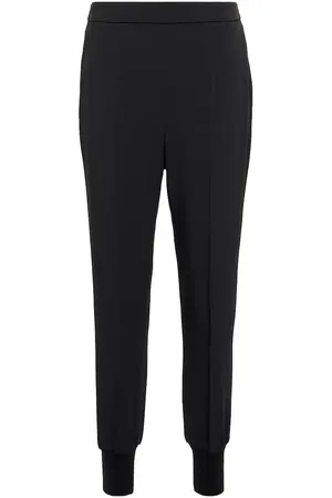 Stella McCartney Pantalones tapered Julia de tiro alto