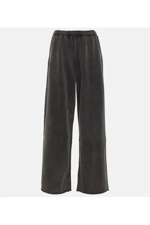 Acne Studios Pantalones anchos Felin de algodón