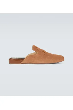 Christian Louboutin Mules planos Navy Coolito